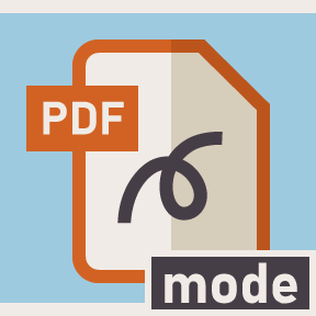 PDFモード